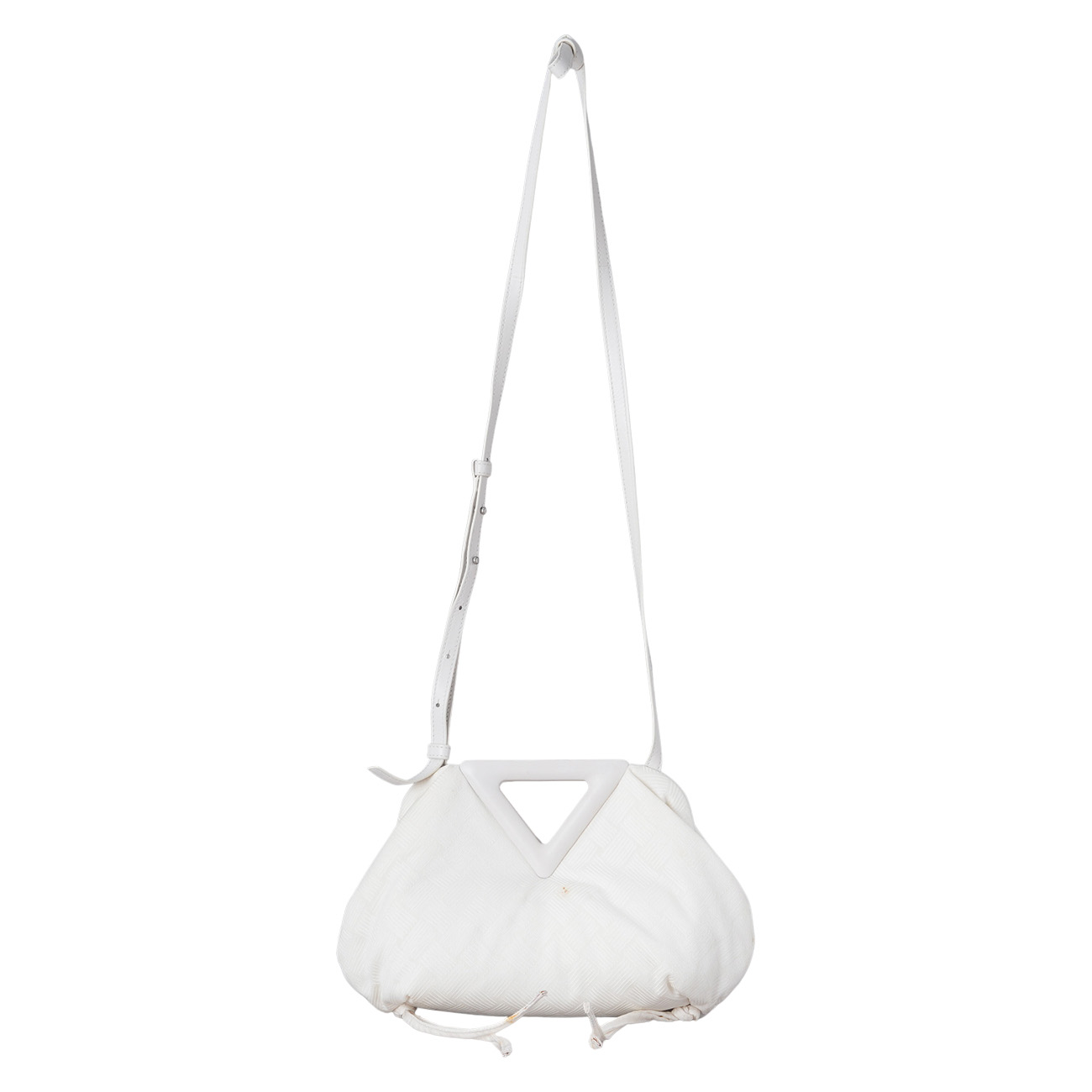 BOTTEGA VENETA(USED)보테가베네타 패브릭 만두 파우치겸 크로스백